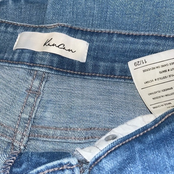 Kancan High Rise Distressed Stretchy Skinny Jeans | Junior’s Size 11 - Picture 6 of 7